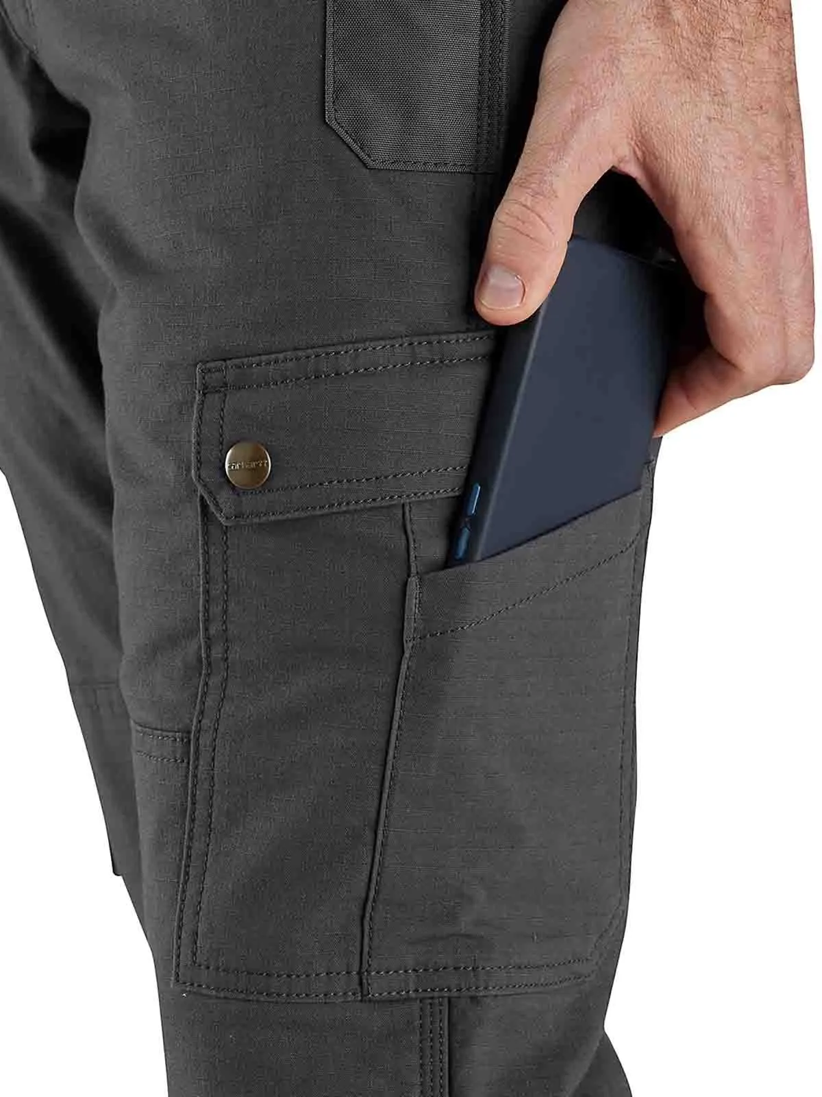 105491&#x20;Work&#x20;Trousers&#x20;Cargo&#x20;Ripstop&#x20;Fleece&#x20;Lined&#x20;-&#x20;Carhartt