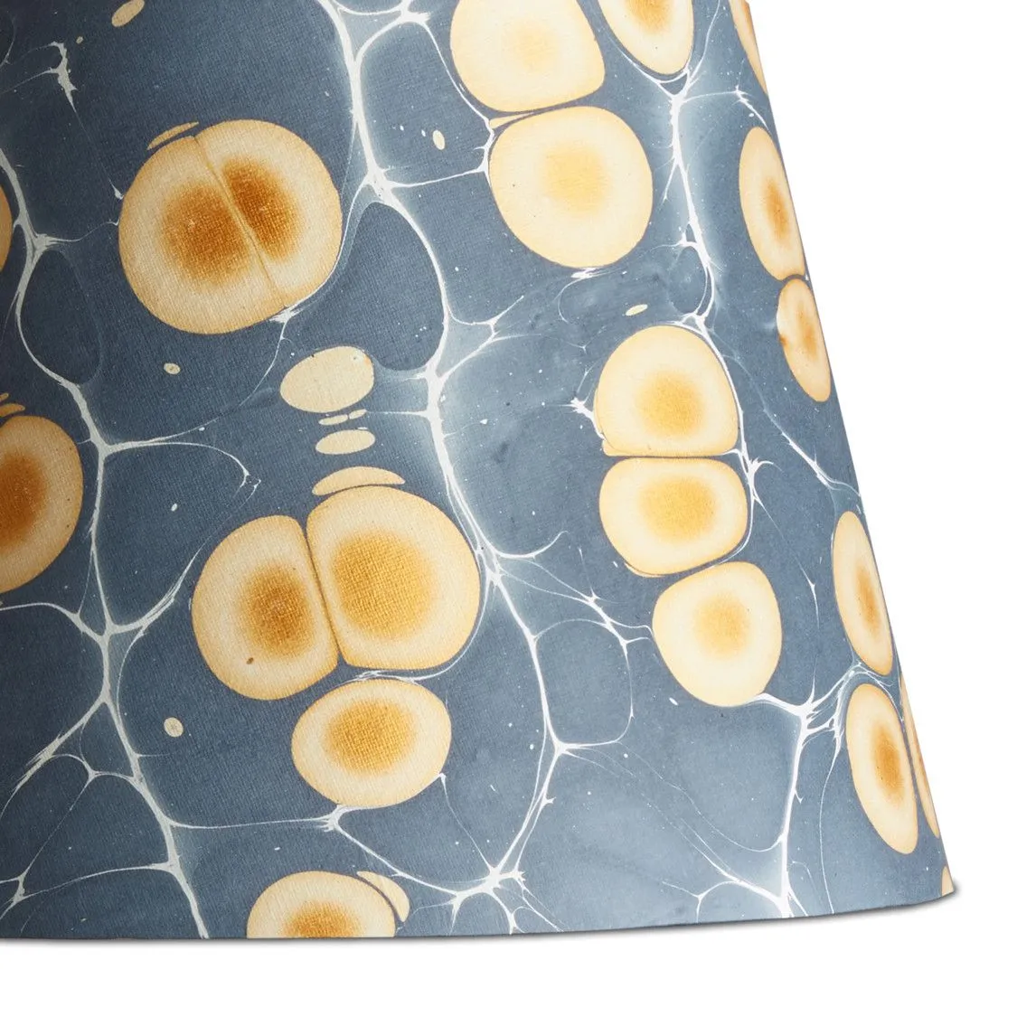 16cm empire hand made marble paper shade in ombrone
