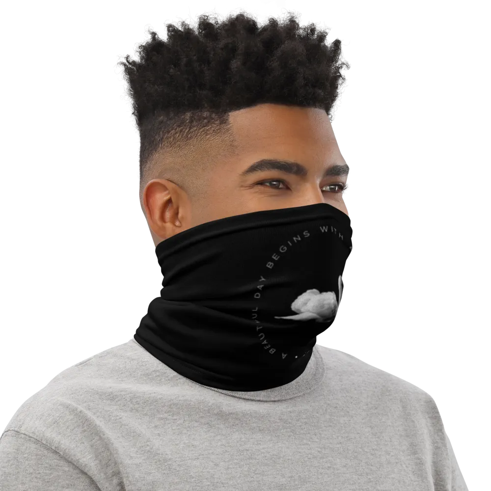 a Beautiful day begins with a beautiful mindset Face Mask & Neck Gaiter