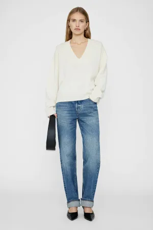 Anine Bing LEE SWEATER - CREAM