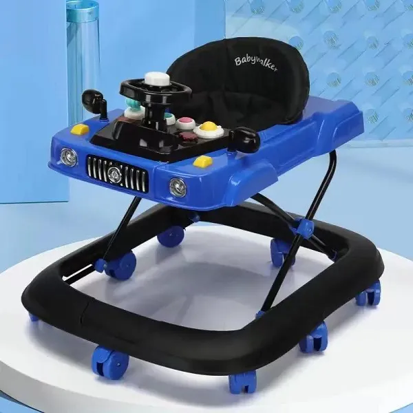 CAR STYLE BABY WALKER IN FIBER MATERIAL