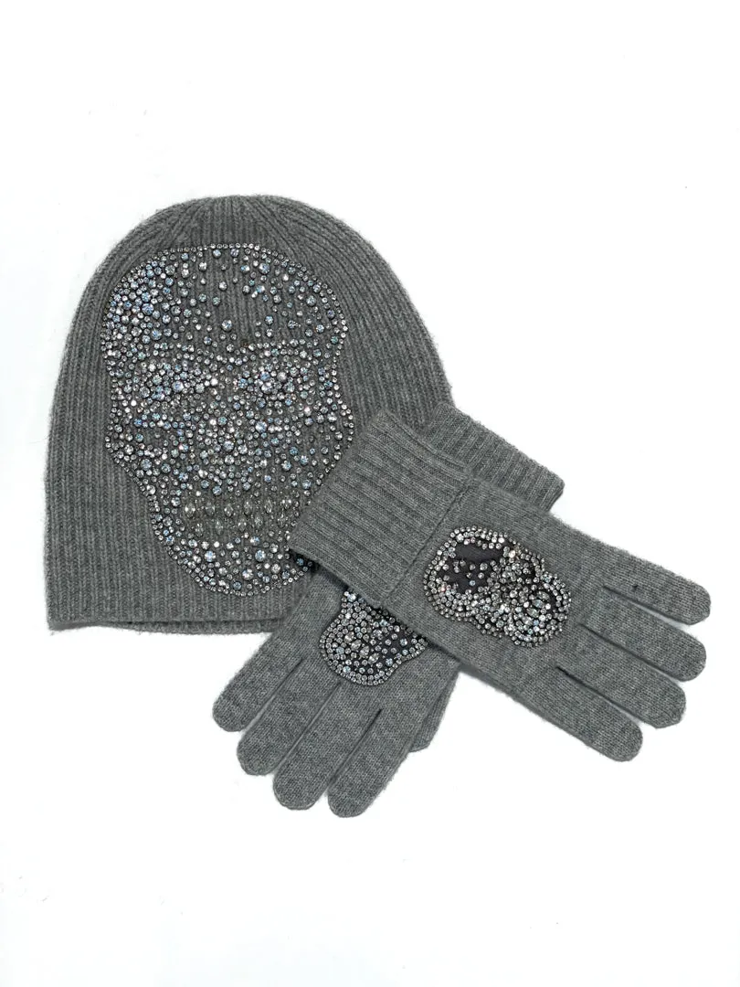 Cashmere Skull Beanie