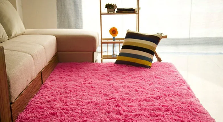 Color: Rose Red, Size: 60x120cm - Living room coffee table