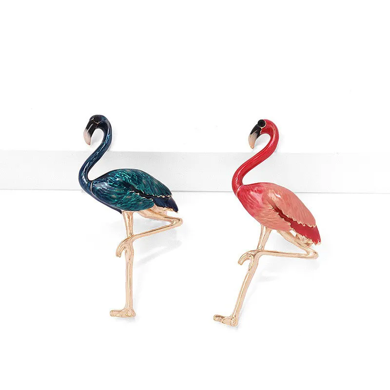 Flamingo Brooch-Tajade