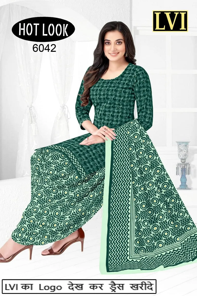 Hot Look Leon Patiyala Dress Material (215x25)