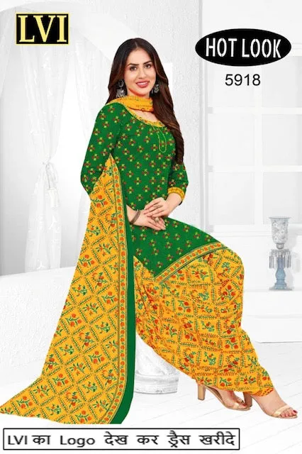 Hot Look Leon Patiyala Dress Material (215x25)