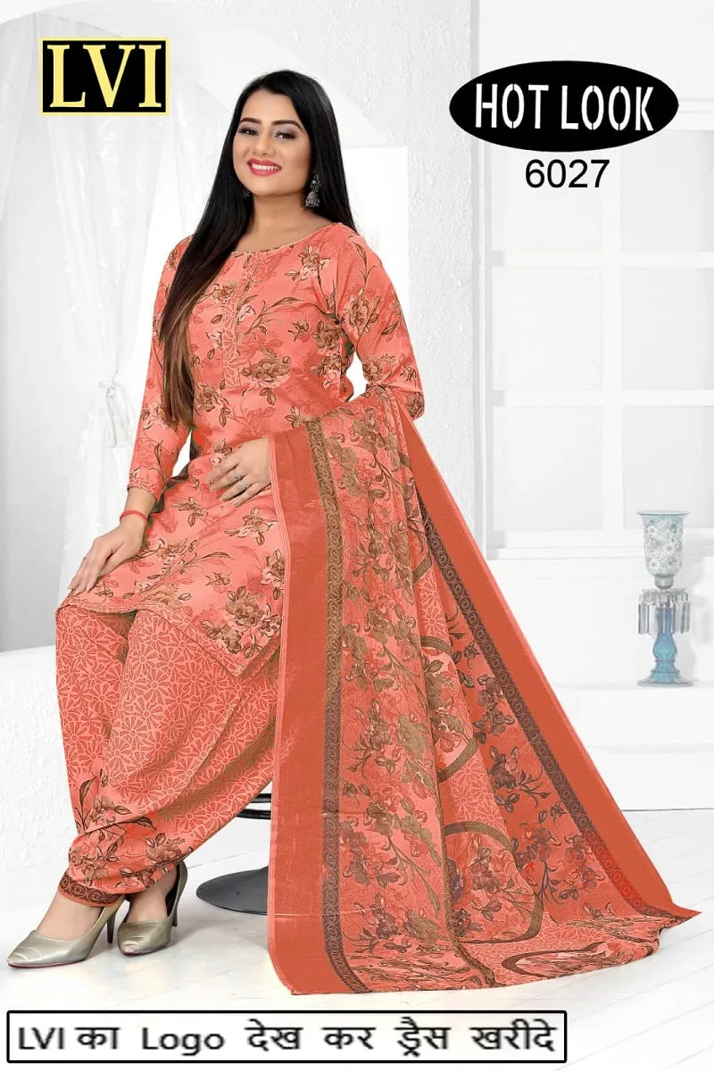 Hot Look Leon Patiyala Dress Material (215x25)