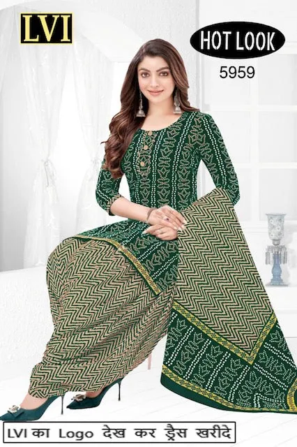 Hot Look Leon Patiyala Dress Material (215x25)