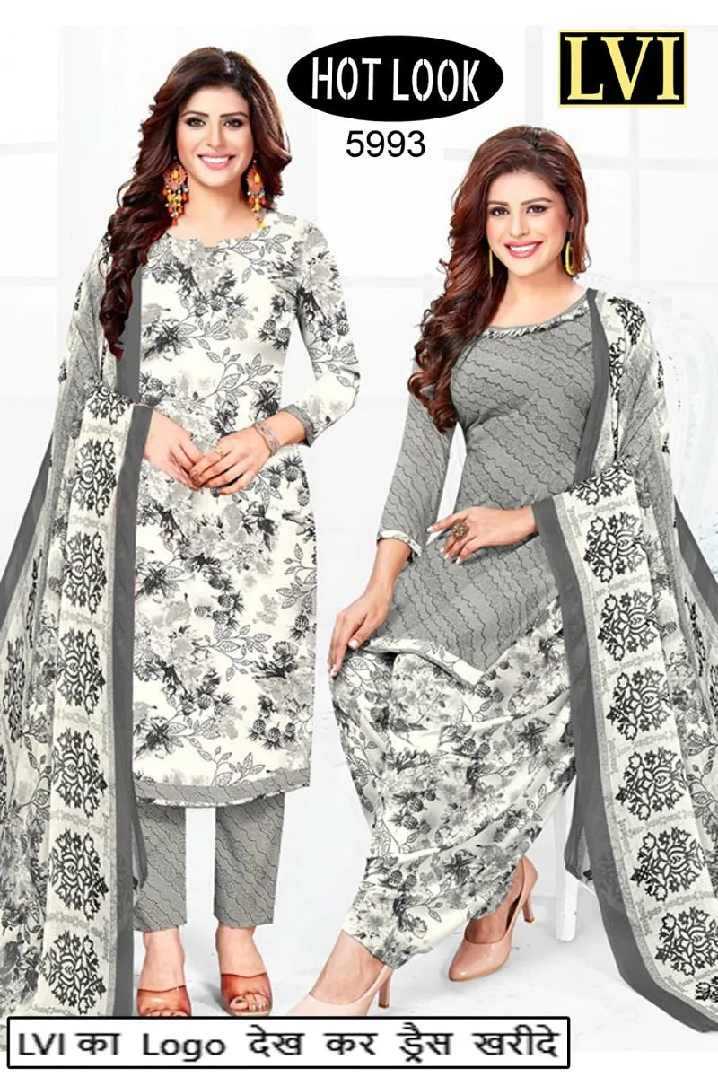 Hot Look Leon Patiyala Dress Material (215x25)