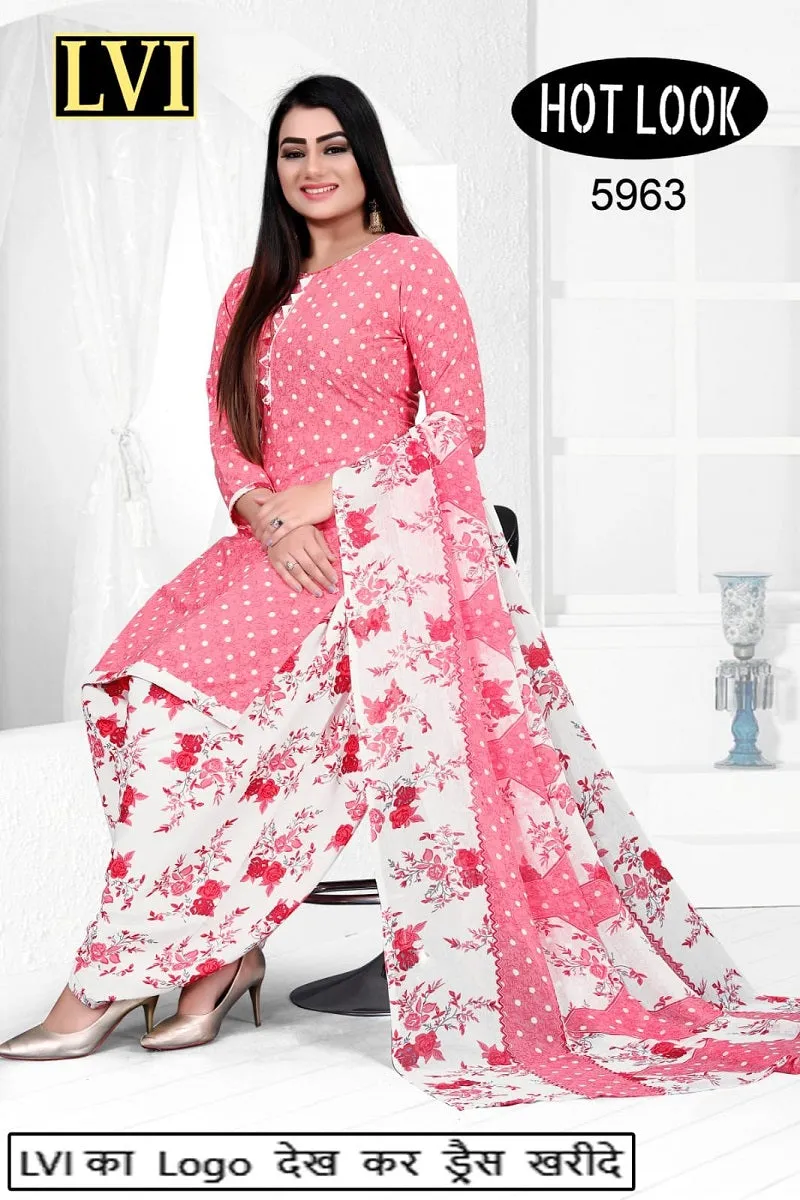 Hot Look Leon Patiyala Dress Material (215x25)