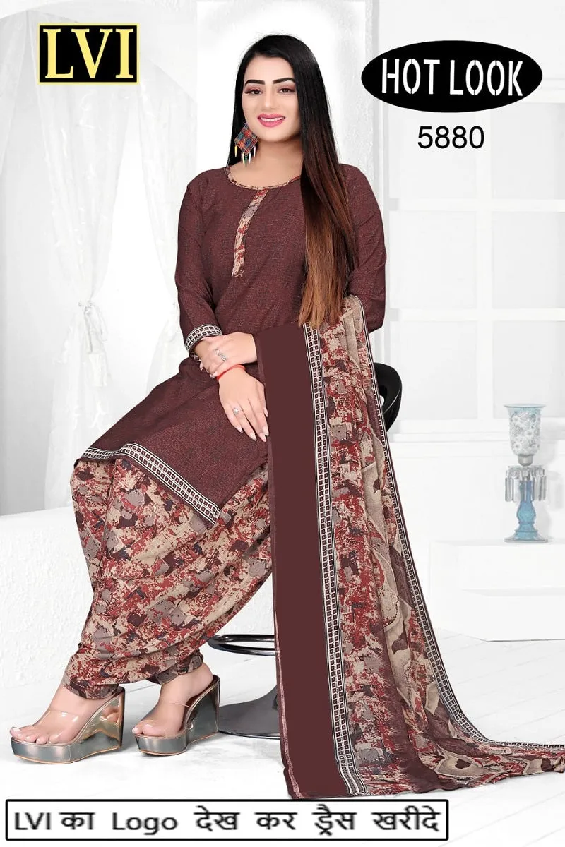 Hot Look Leon Patiyala Dress Material (215x25)