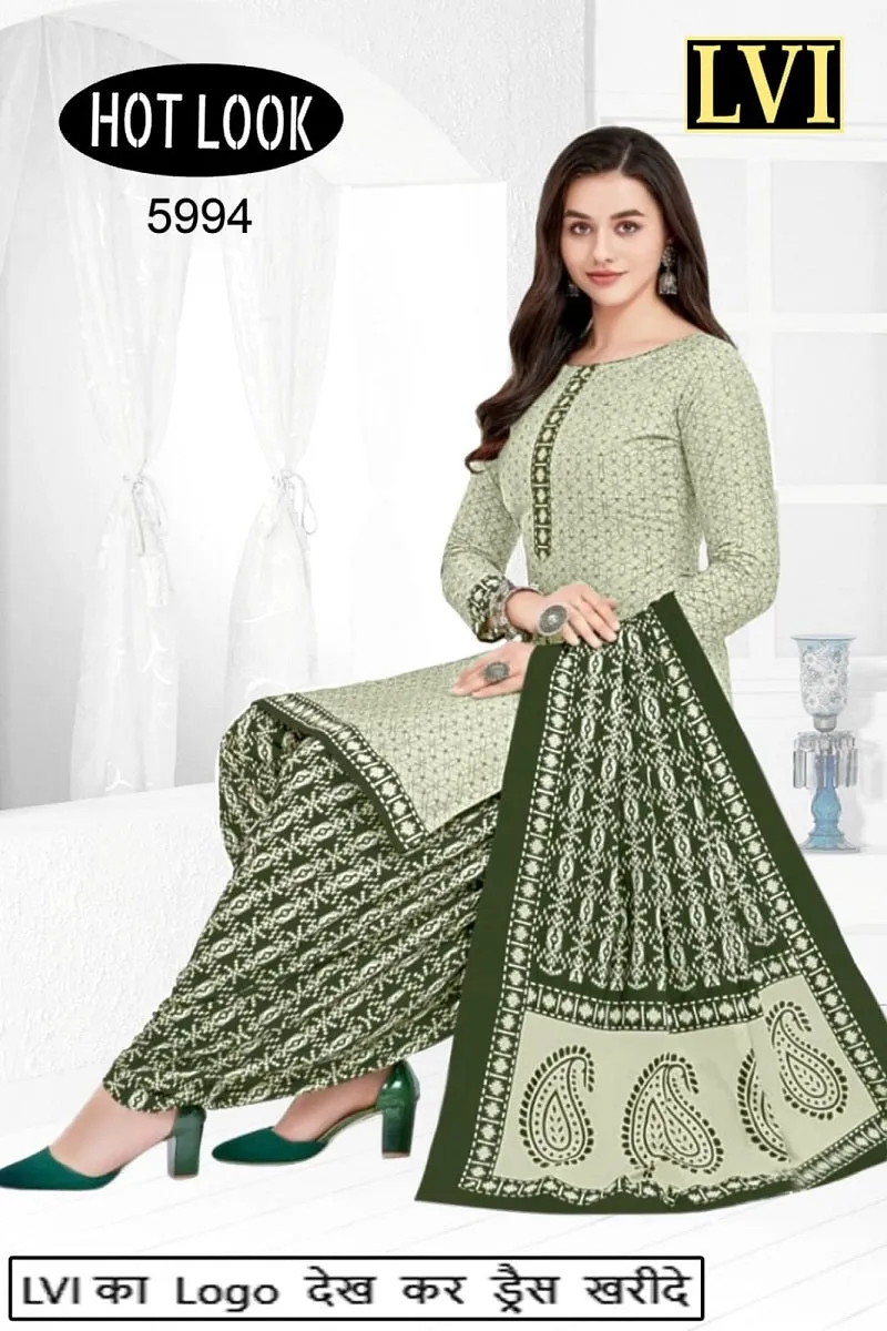 Hot Look Leon Patiyala Dress Material (215x25)