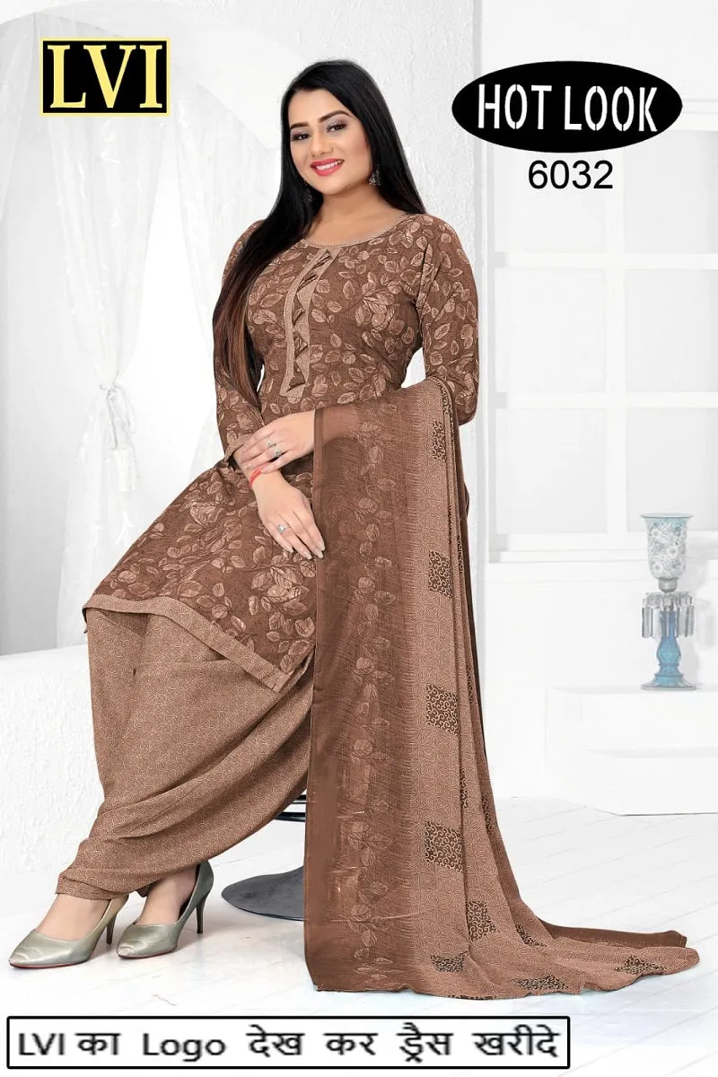 Hot Look Leon Patiyala Dress Material (215x25)