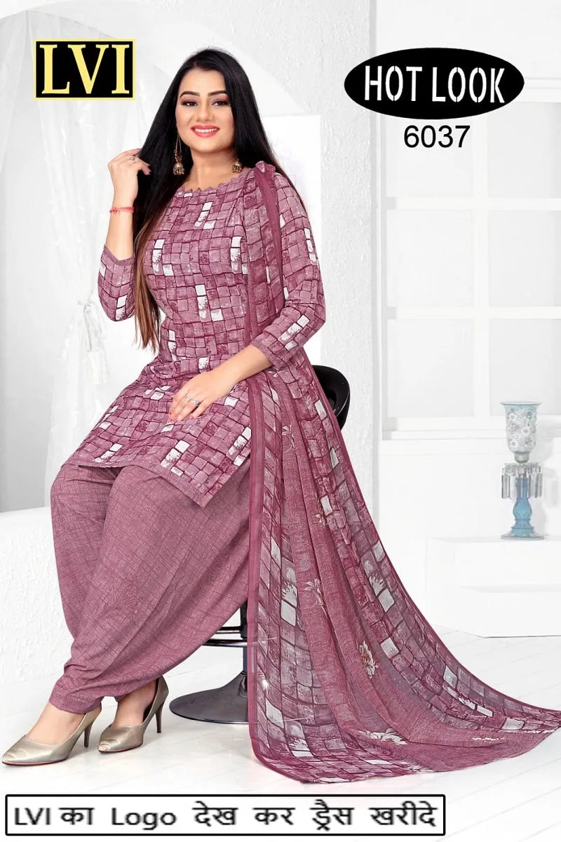 Hot Look Leon Patiyala Dress Material (215x25)