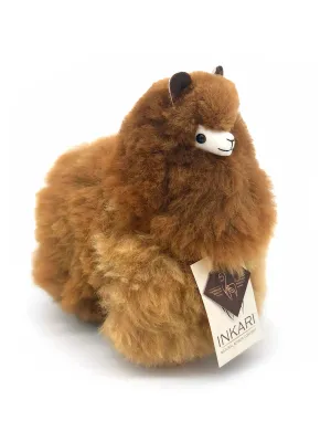 Inkari Alpaca soft toy-CARAMEL-Small 23cm