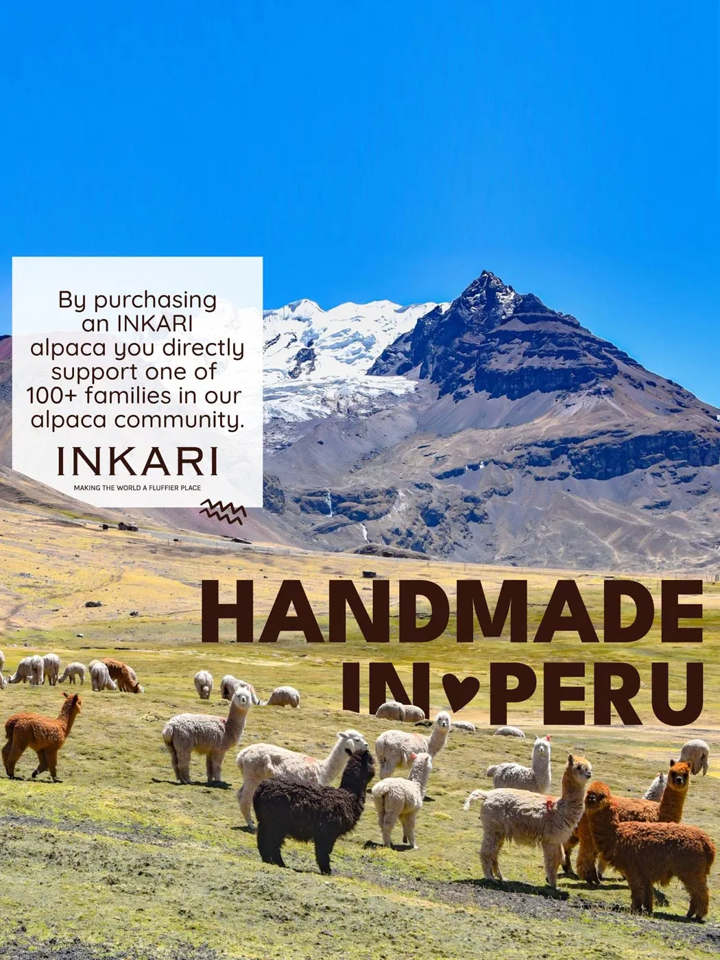 Inkari Alpaca soft toy-CARAMEL-Small 23cm