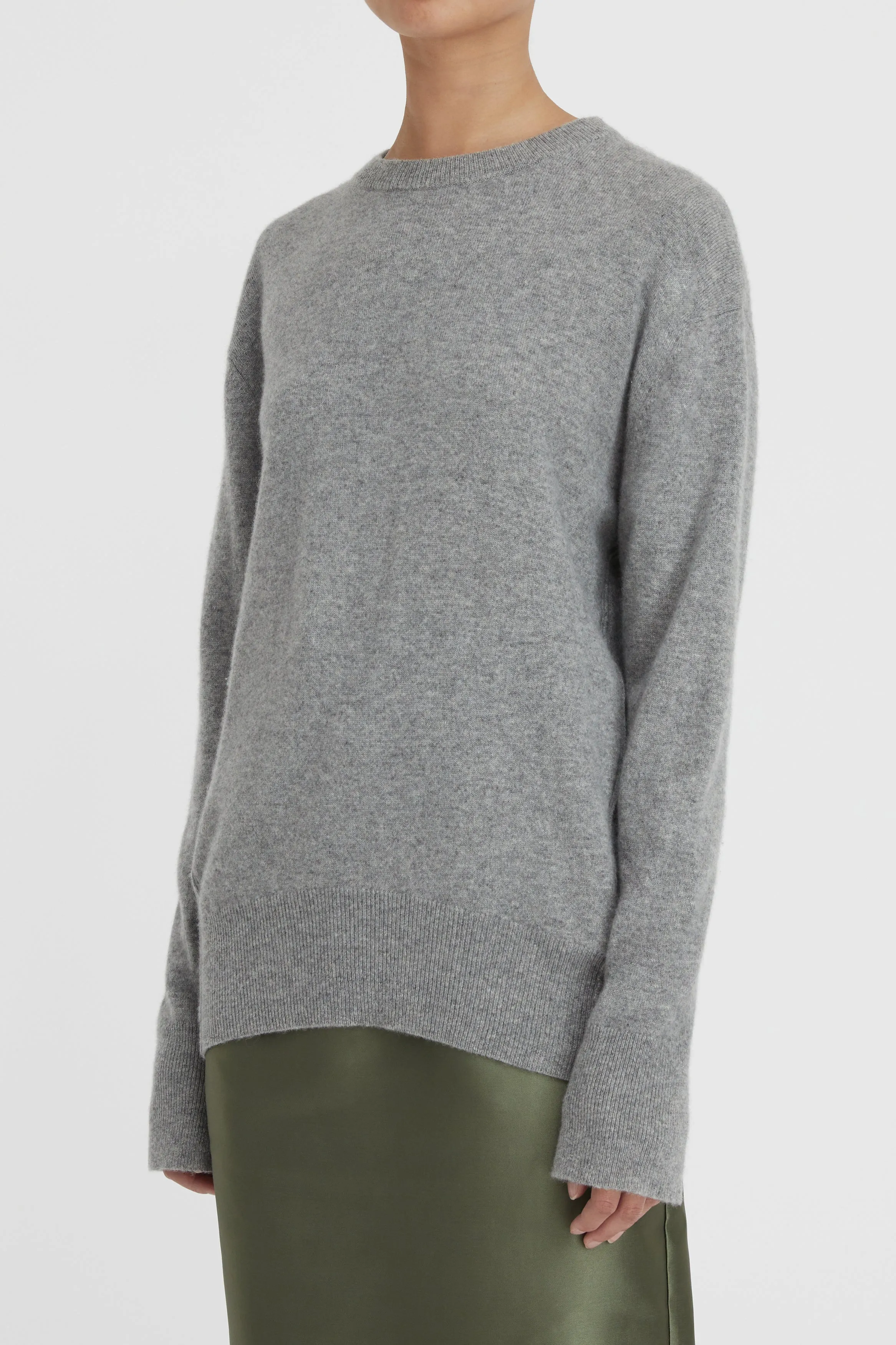 Lee Mathews Cashmere Crewneck - Husky