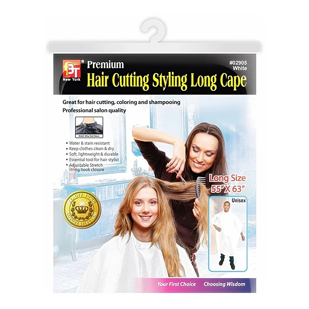 Luxury Hair Cutting Styling Long Cape