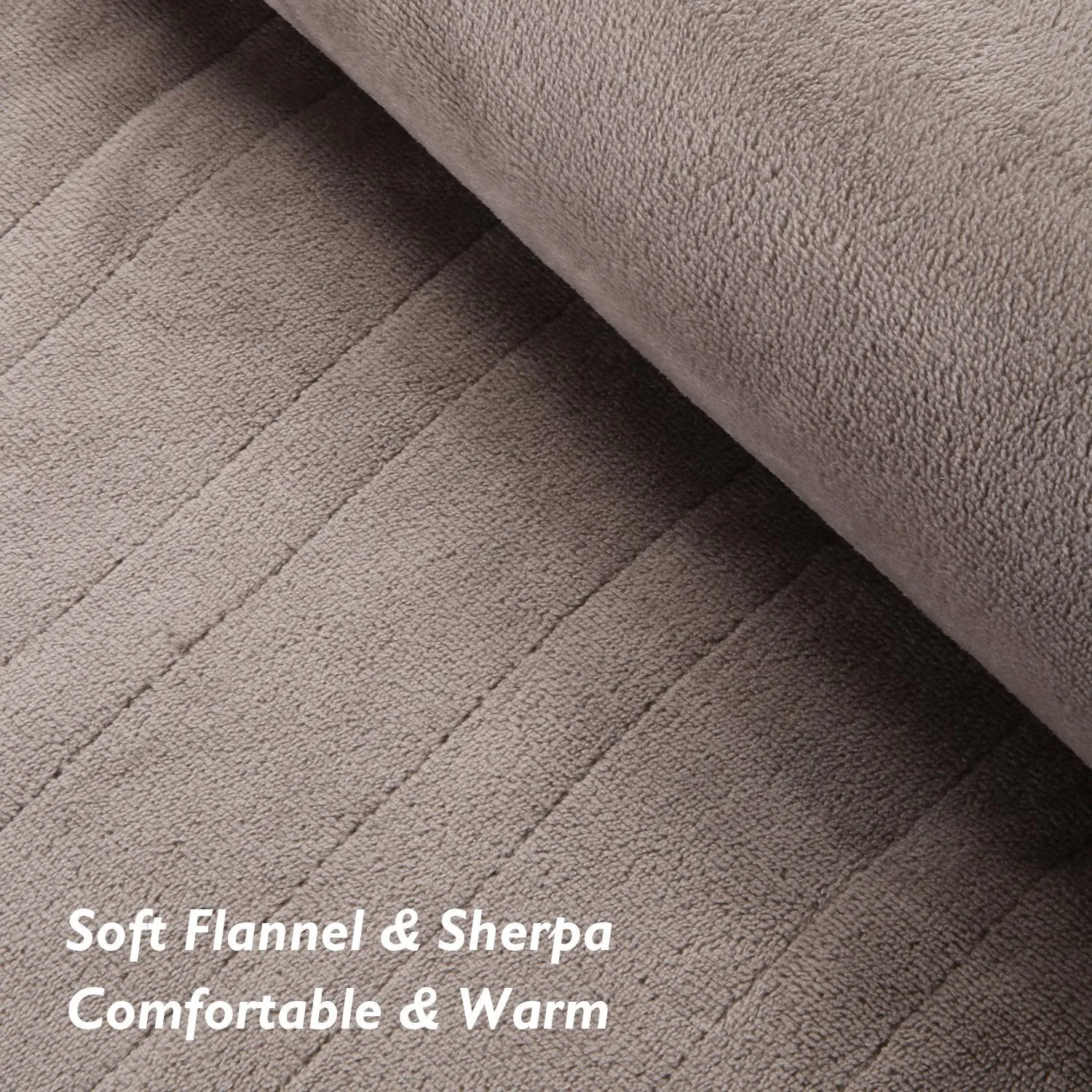 Maxkare Electric Blanket 72" x 84" Full Size  Flannel Heated Throw Blanket, ETL Certification Fast Heating with 4 Heating Levels & 10 Hours Auto Off, Machine Washable