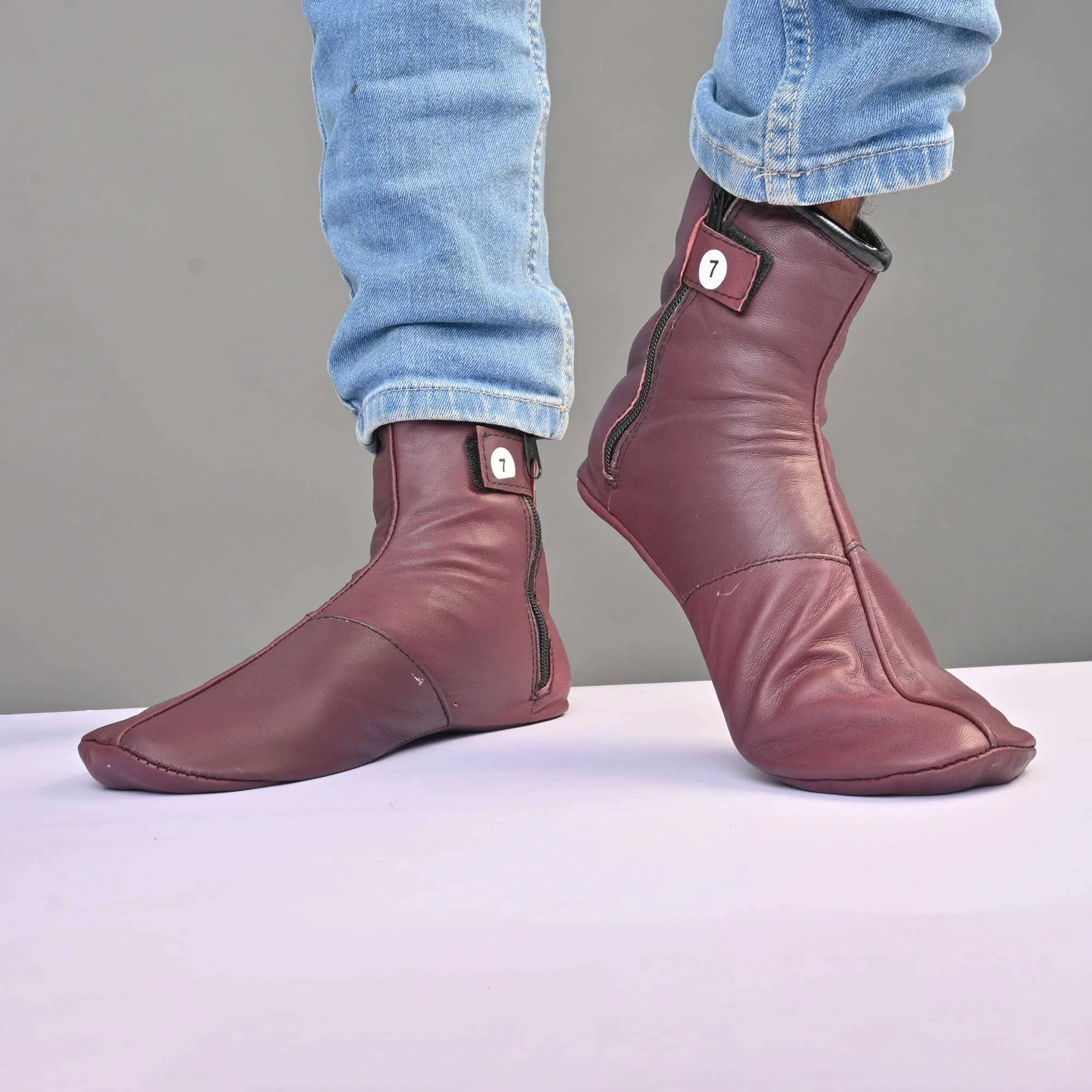 Men's Warmth Leather Mozay Socks