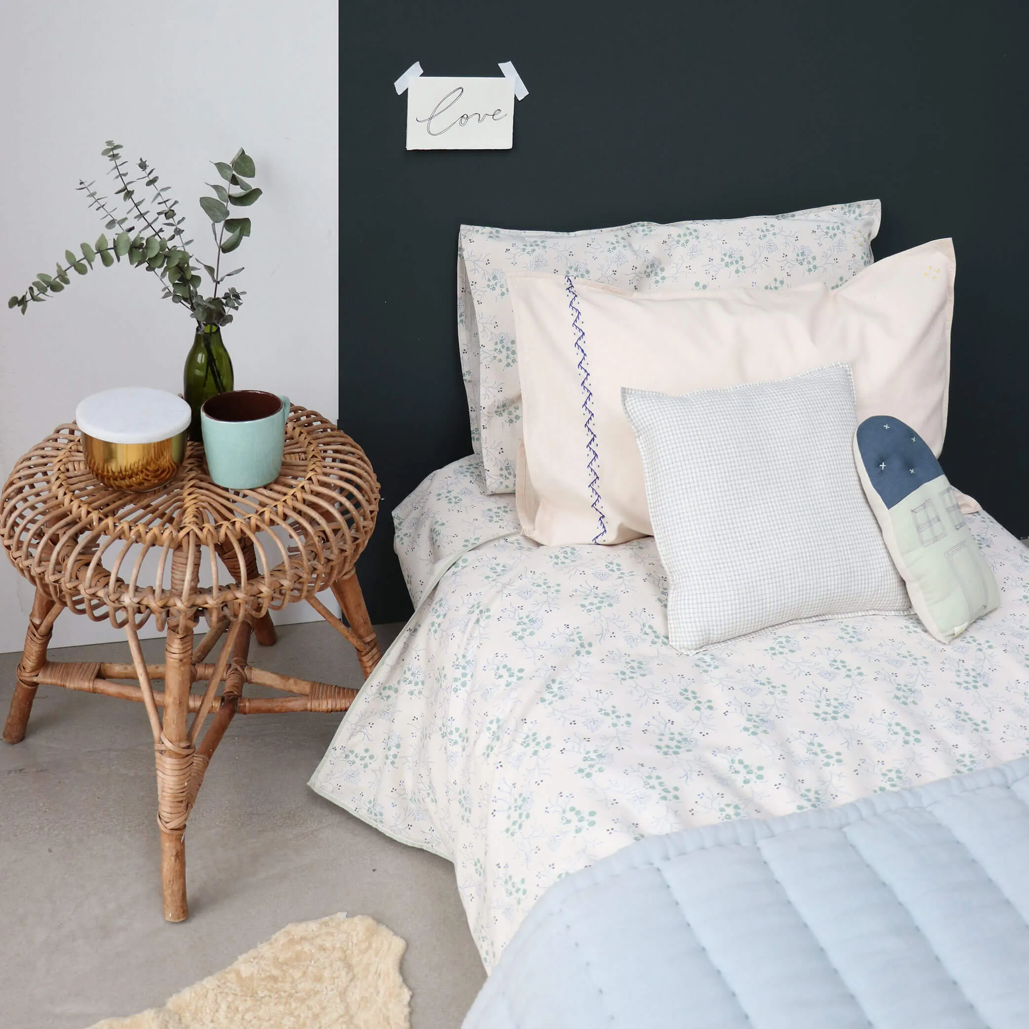 Minako Cornflower Duvet Cover