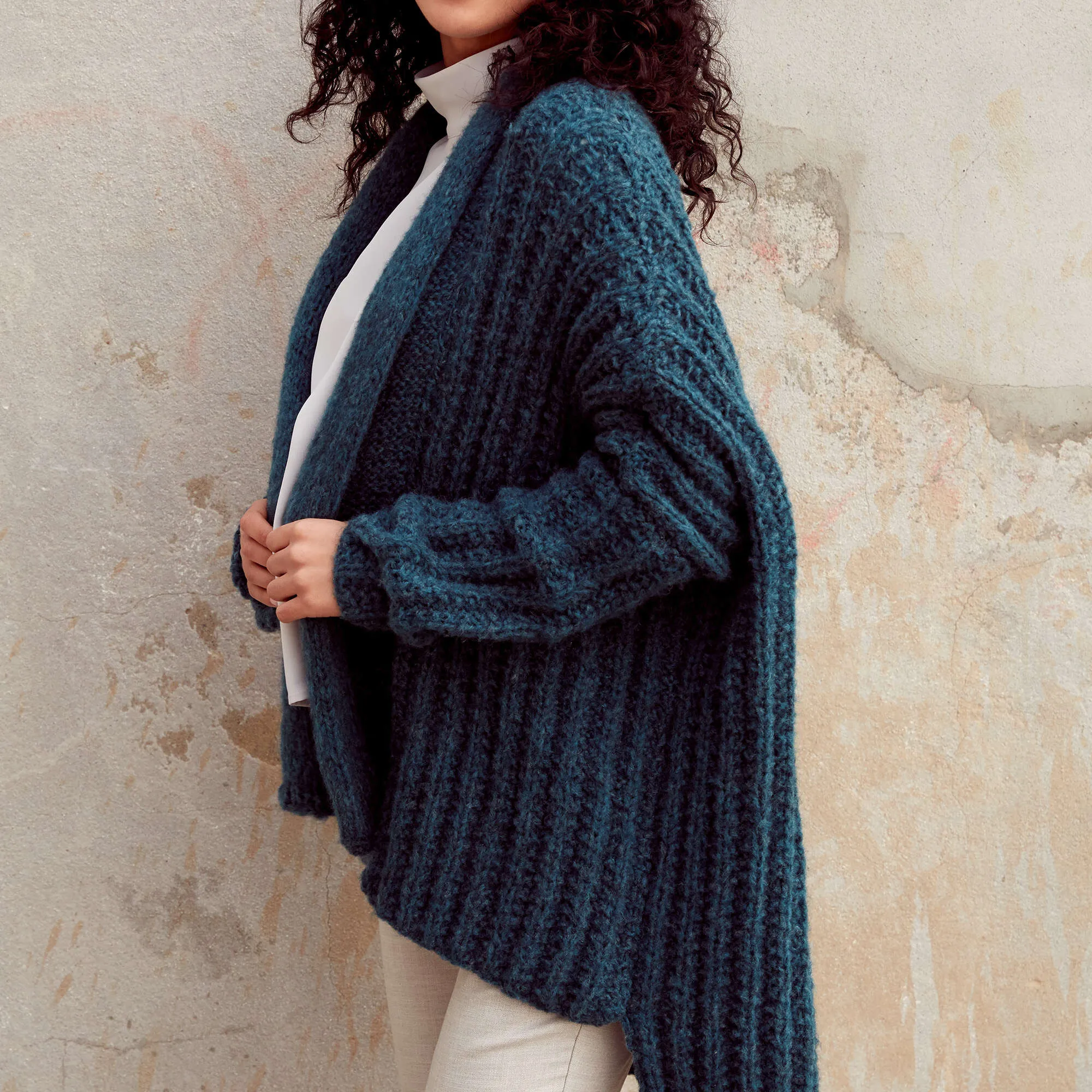 Patons Wrap It Up Knit Cardigan