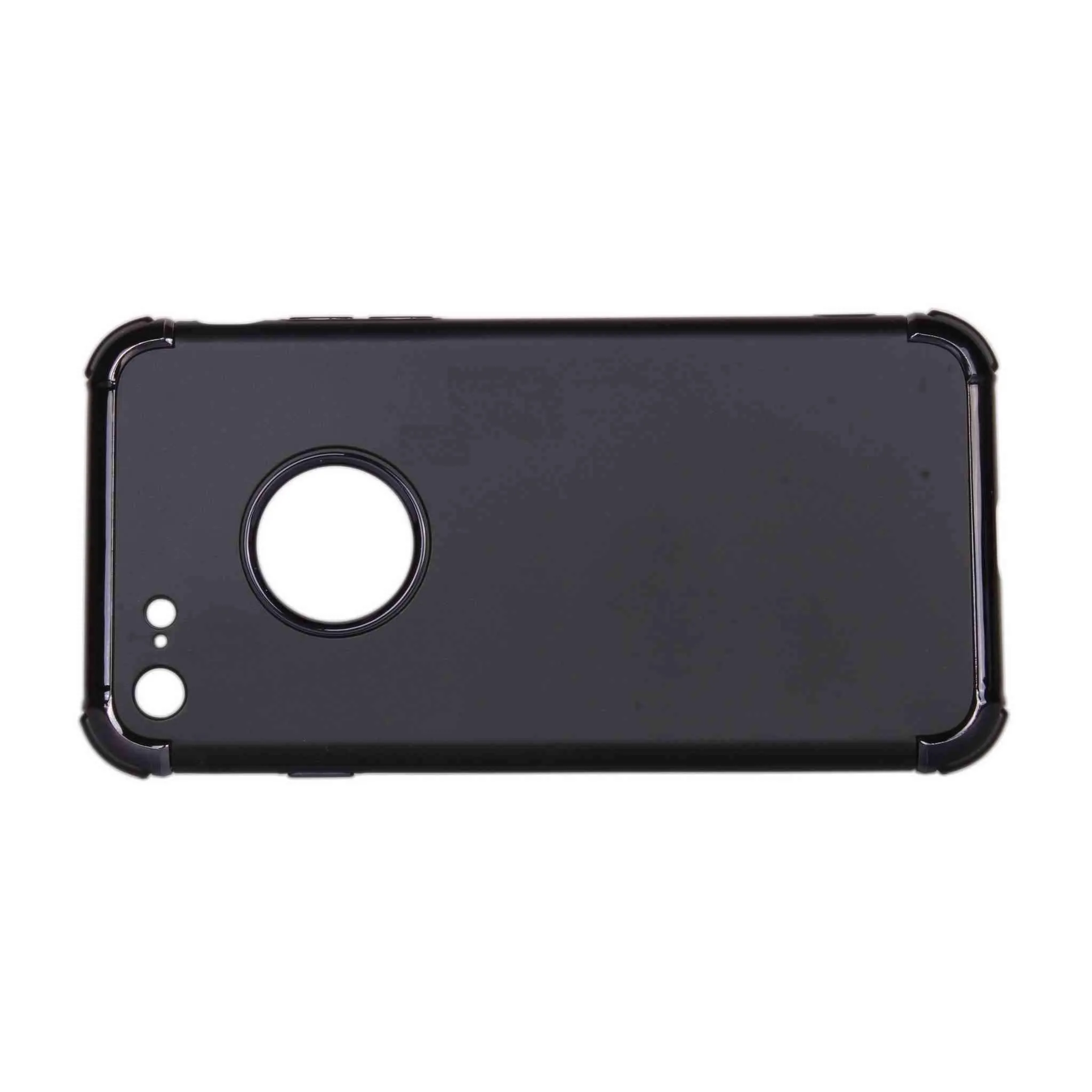 Polycarbonate Electro-plated Shock-proof Protective Mobile Back Case Cover for Apple iPhone 7 / 8
