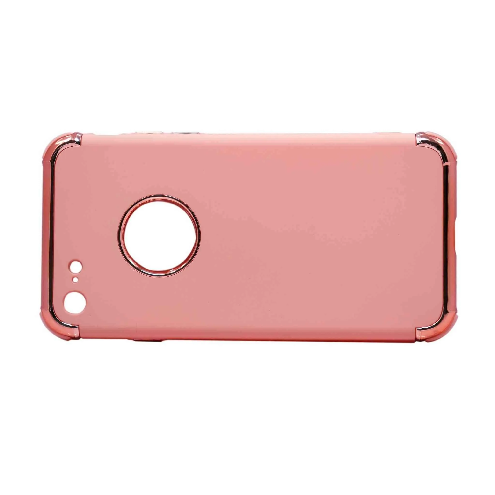 Polycarbonate Electro-plated Shock-proof Protective Mobile Back Case Cover for Apple iPhone 7 / 8