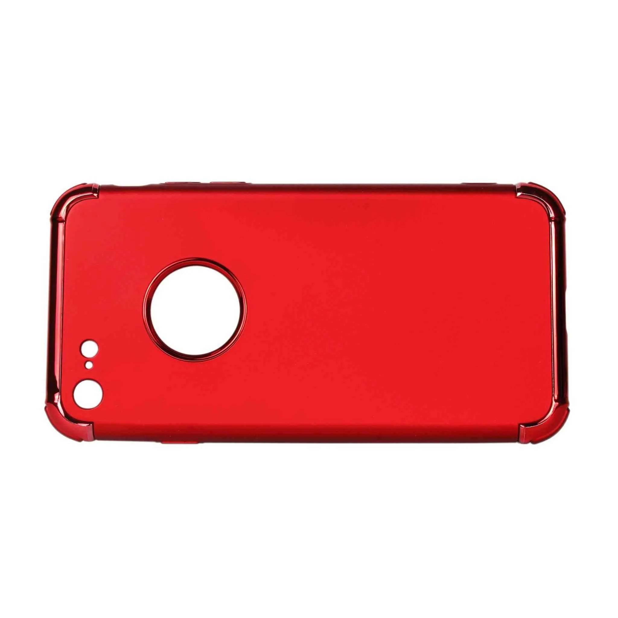 Polycarbonate Electro-plated Shock-proof Protective Mobile Back Case Cover for Apple iPhone 7 / 8