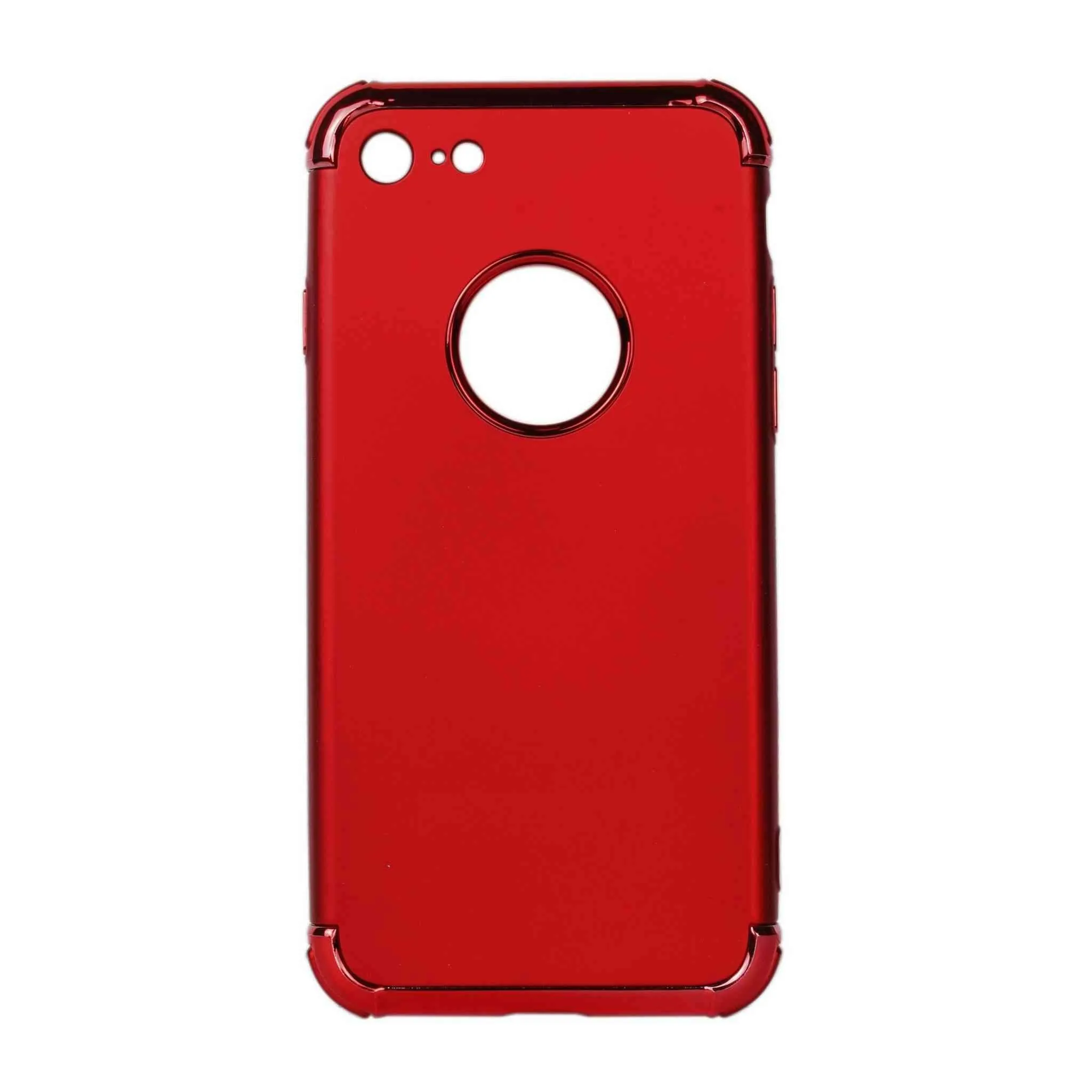 Polycarbonate Electro-plated Shock-proof Protective Mobile Back Case Cover for Apple iPhone 7 / 8