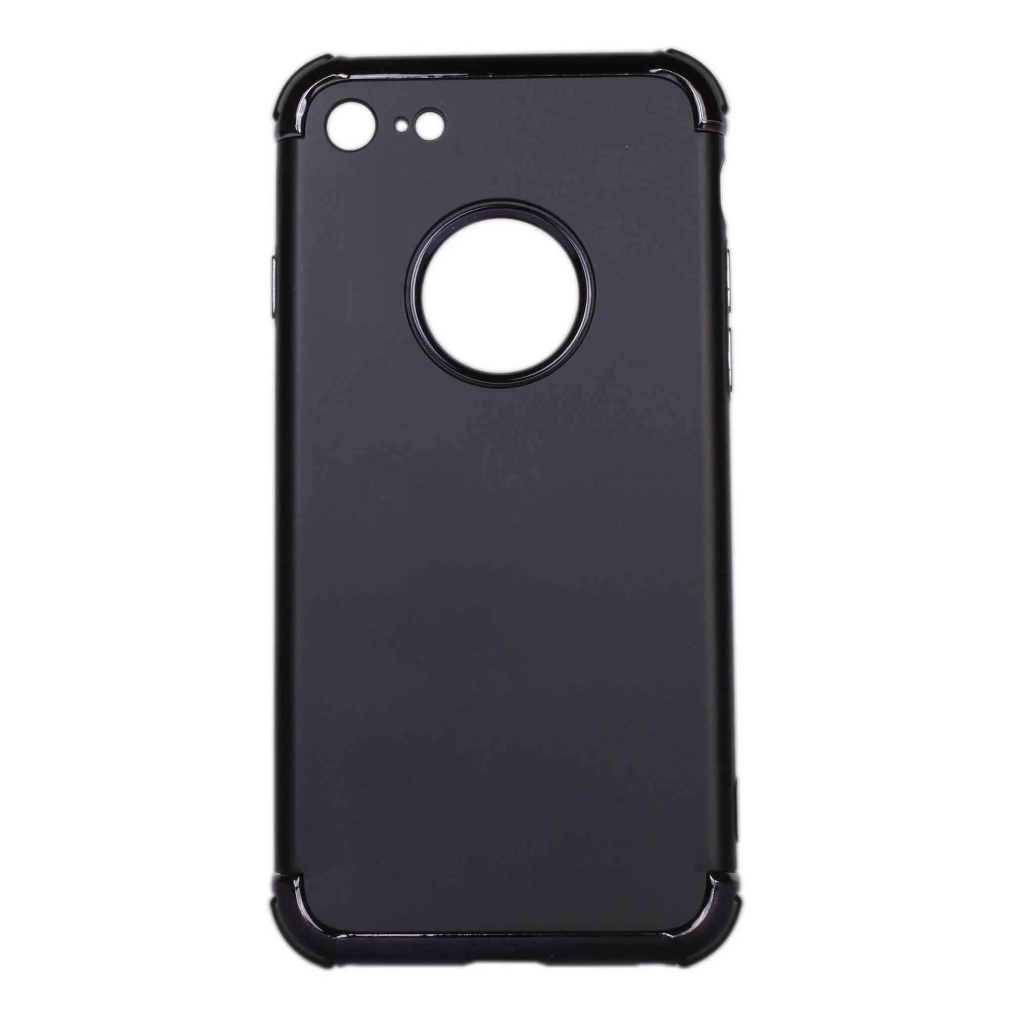 Polycarbonate Electro-plated Shock-proof Protective Mobile Back Case Cover for Apple iPhone 7 / 8