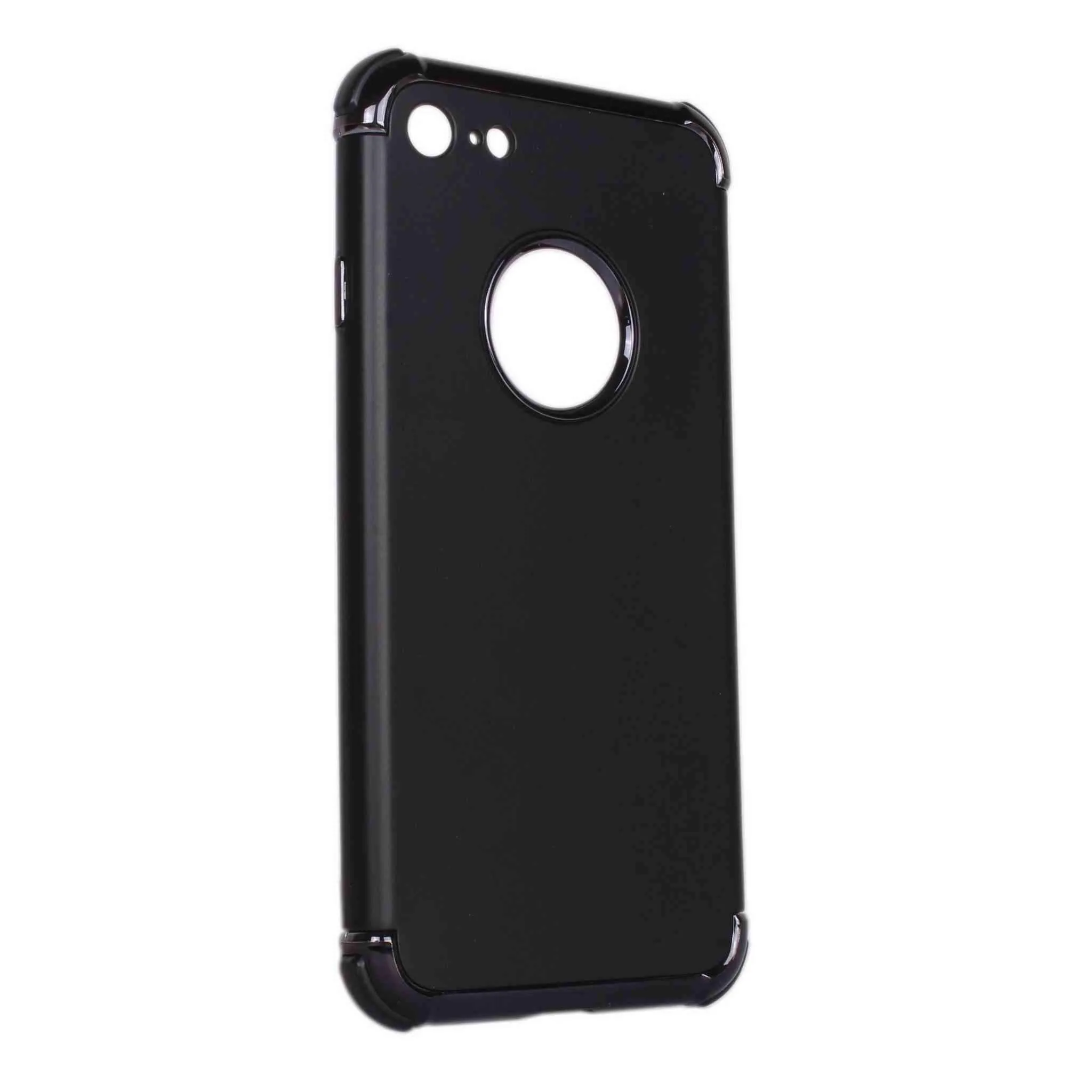 Polycarbonate Electro-plated Shock-proof Protective Mobile Back Case Cover for Apple iPhone 7 / 8