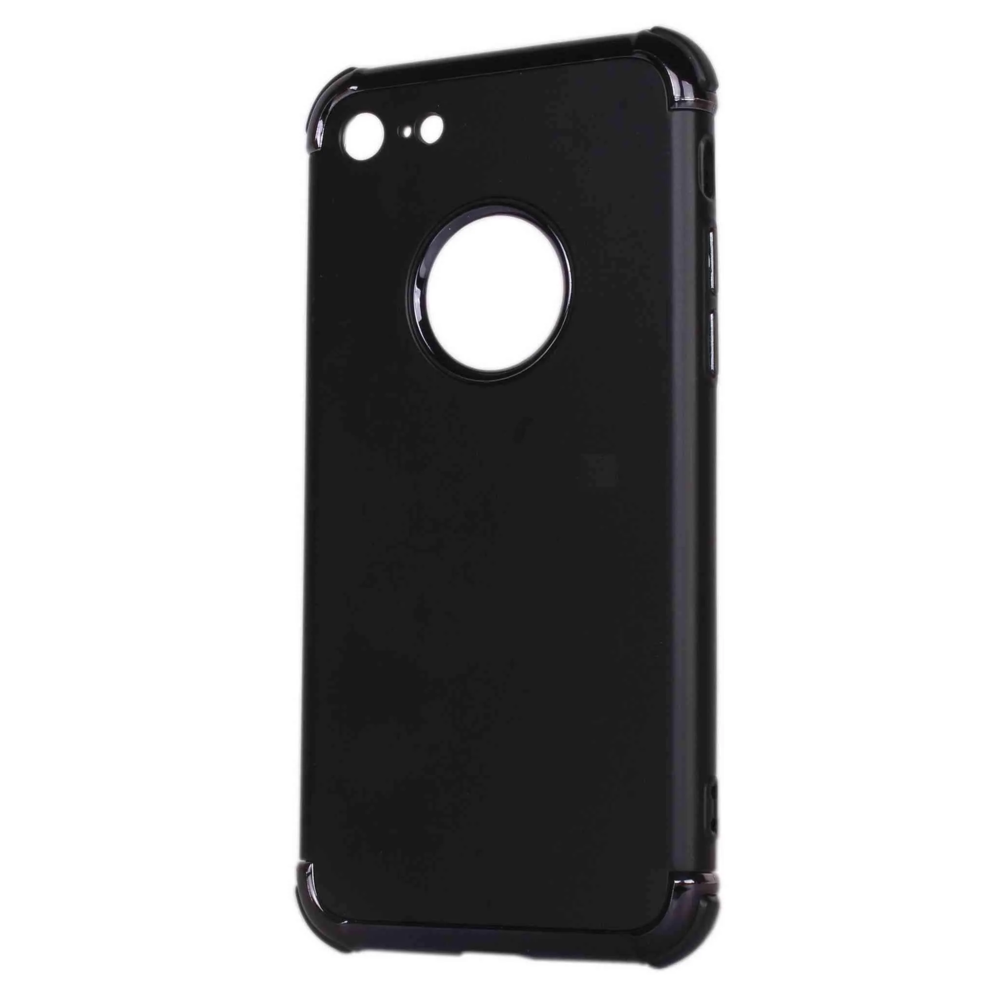 Polycarbonate Electro-plated Shock-proof Protective Mobile Back Case Cover for Apple iPhone 7 / 8