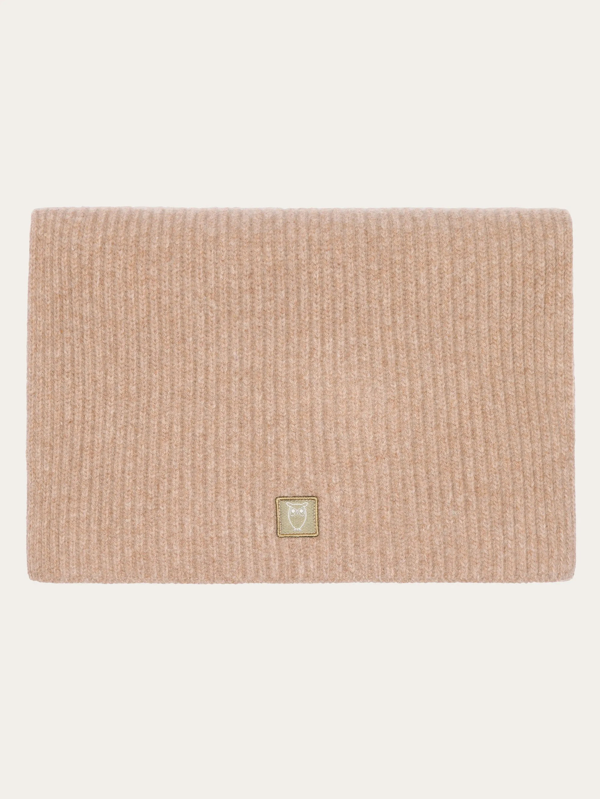 Rib knit scarf - RWS - Kelp melange