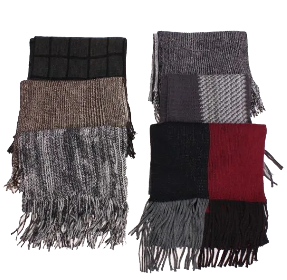 Winter Neck & Head Protection-Men's Fashion Scarves