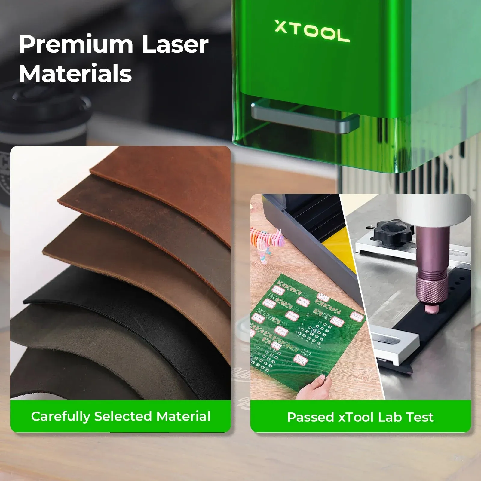 xTool F1 Material Explore Kit (137pcs)